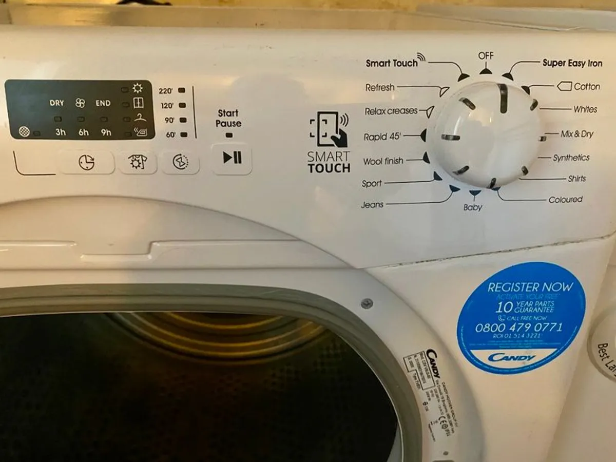 Candy 9KG Vented Dryer - Image 3