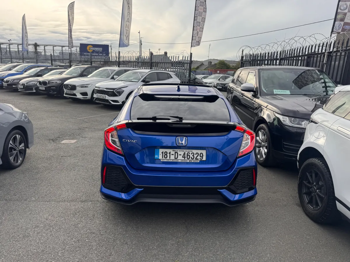 18 Honda Civic 1.0 Auto Glass Roof - Image 4
