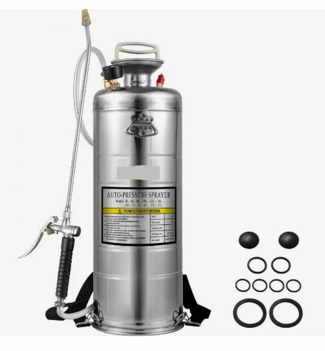 Stainless Steel Sprayer 12L Household - Image 3