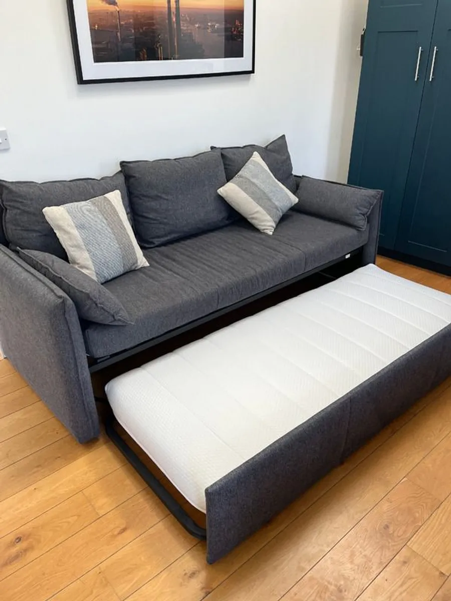 Emma Sofa Bed - Like New, Free Delivery - Image 1