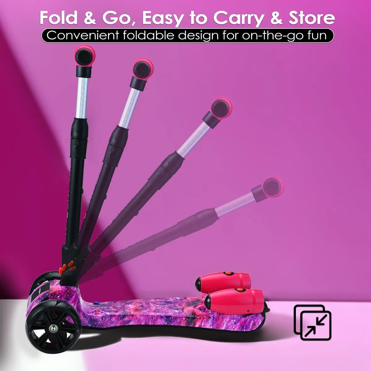 Free Delivery - Rocket Smoke Push Scooters - Image 3