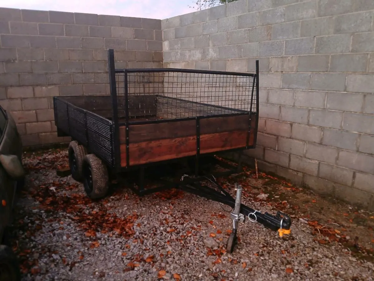 8ft x 6ft car trailer - Image 1