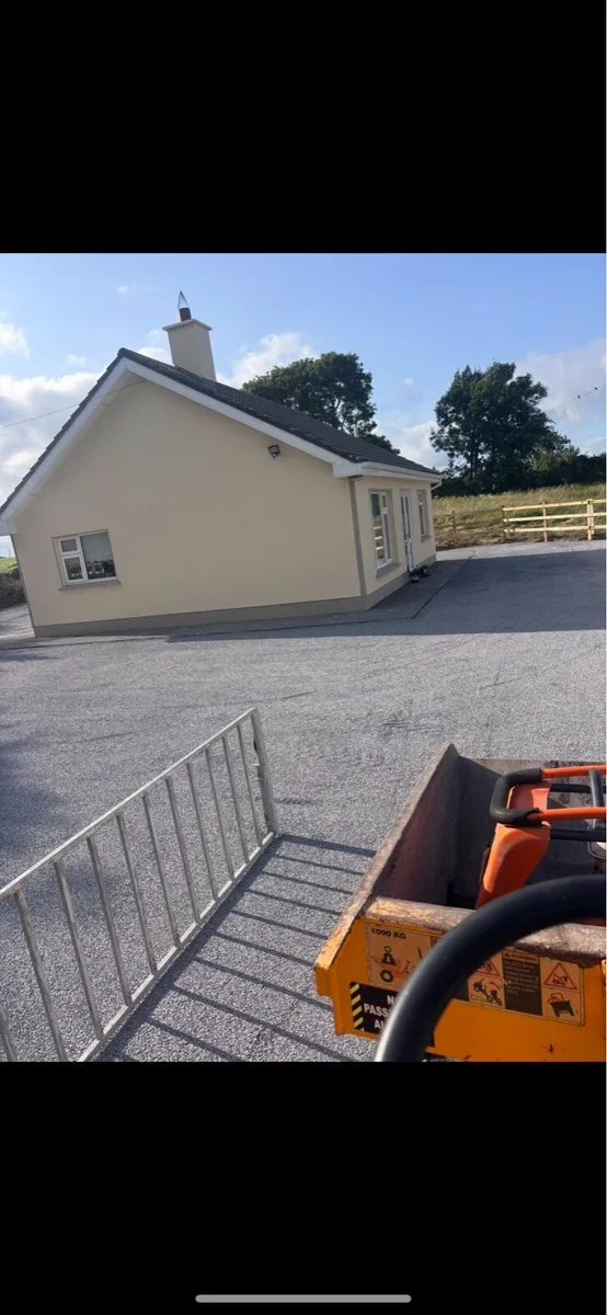 Mini digger and driver for hire -Groundwork’s - Image 3