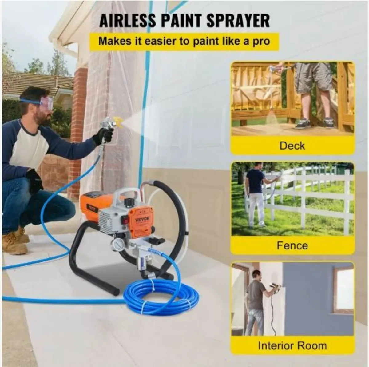 High Pressure Airless Wall Paint Spray - Image 2