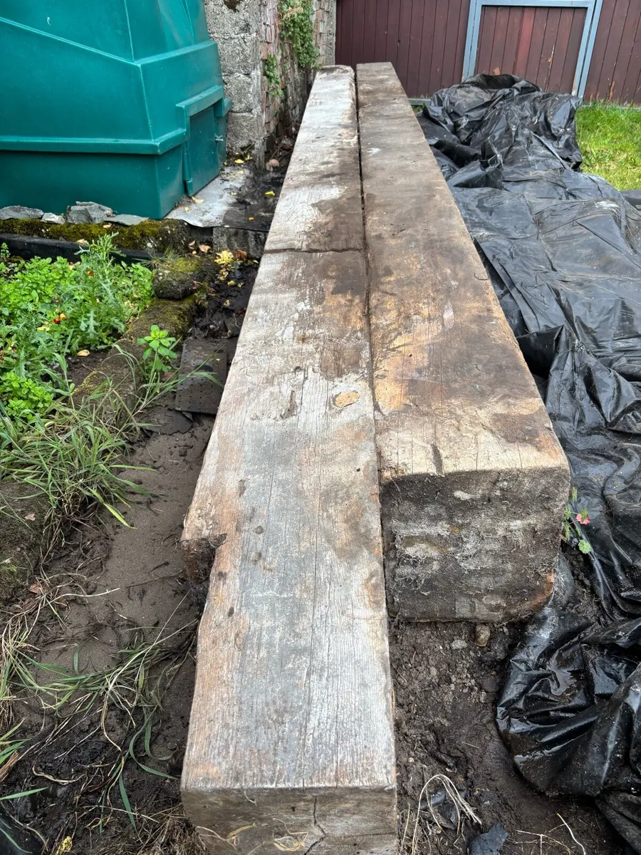 Pitch Pine Timber Beams - Image 2
