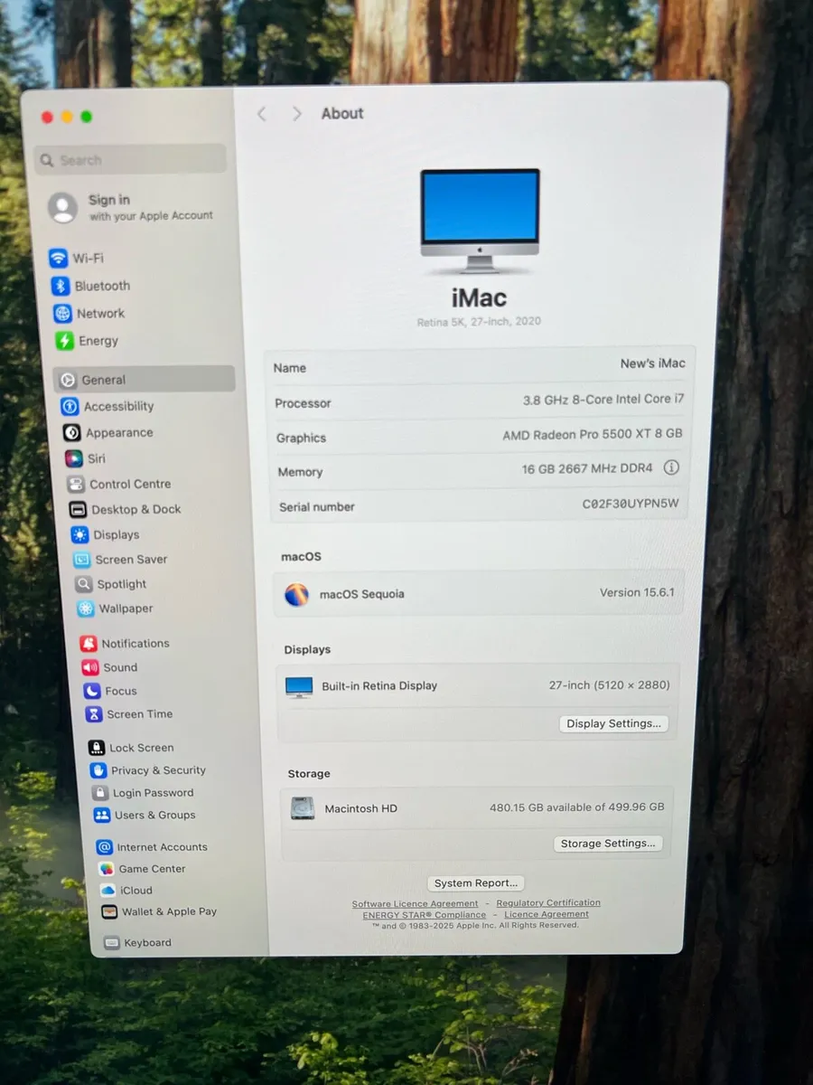 iMac 27 inch 5K Retina - Image 3