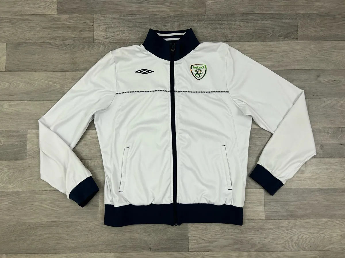 Vintage Umbro Ireland Track Jacket Women's 14 - Image 1