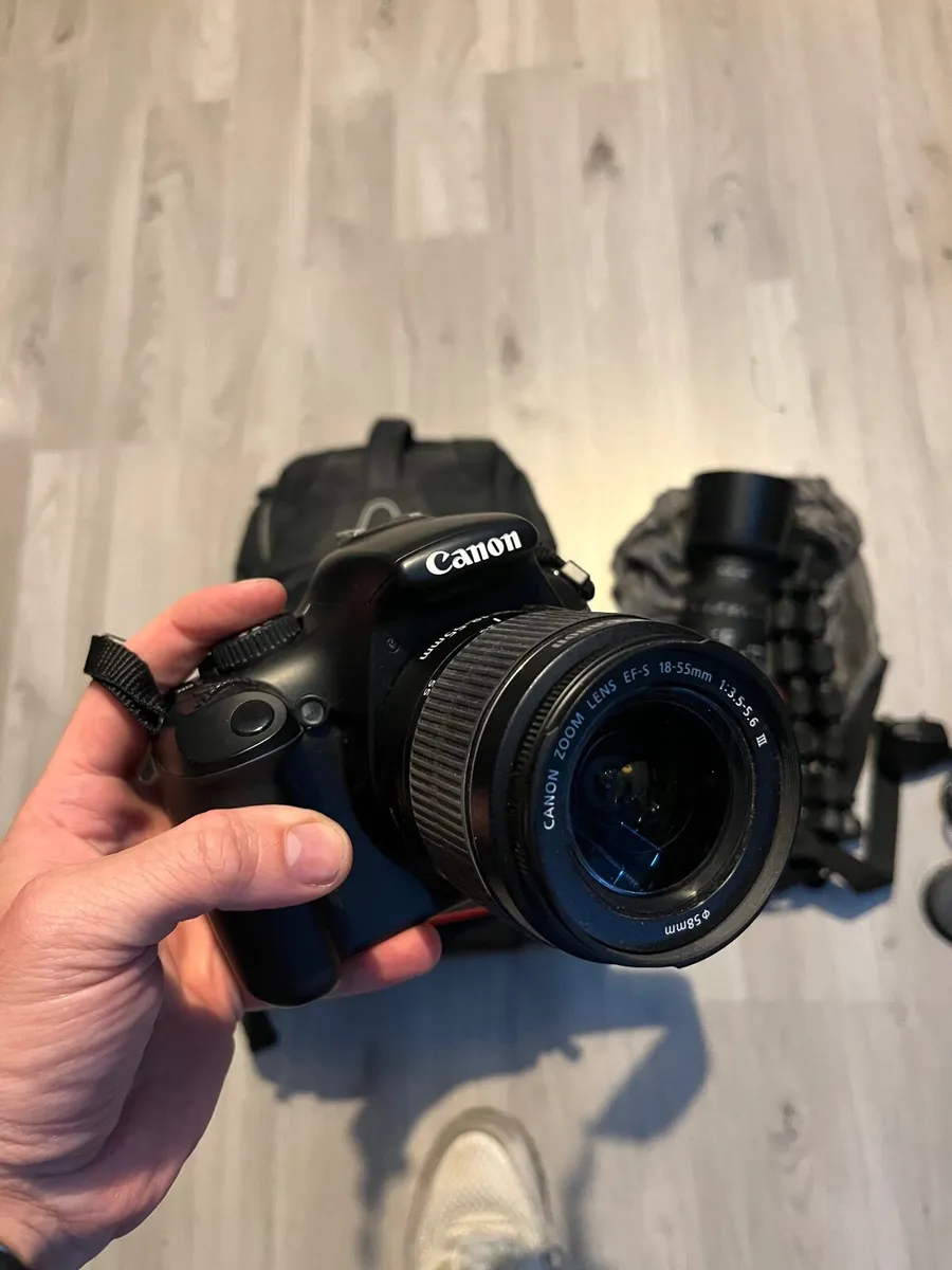 Canon 1100D with lens and kit - Image 3