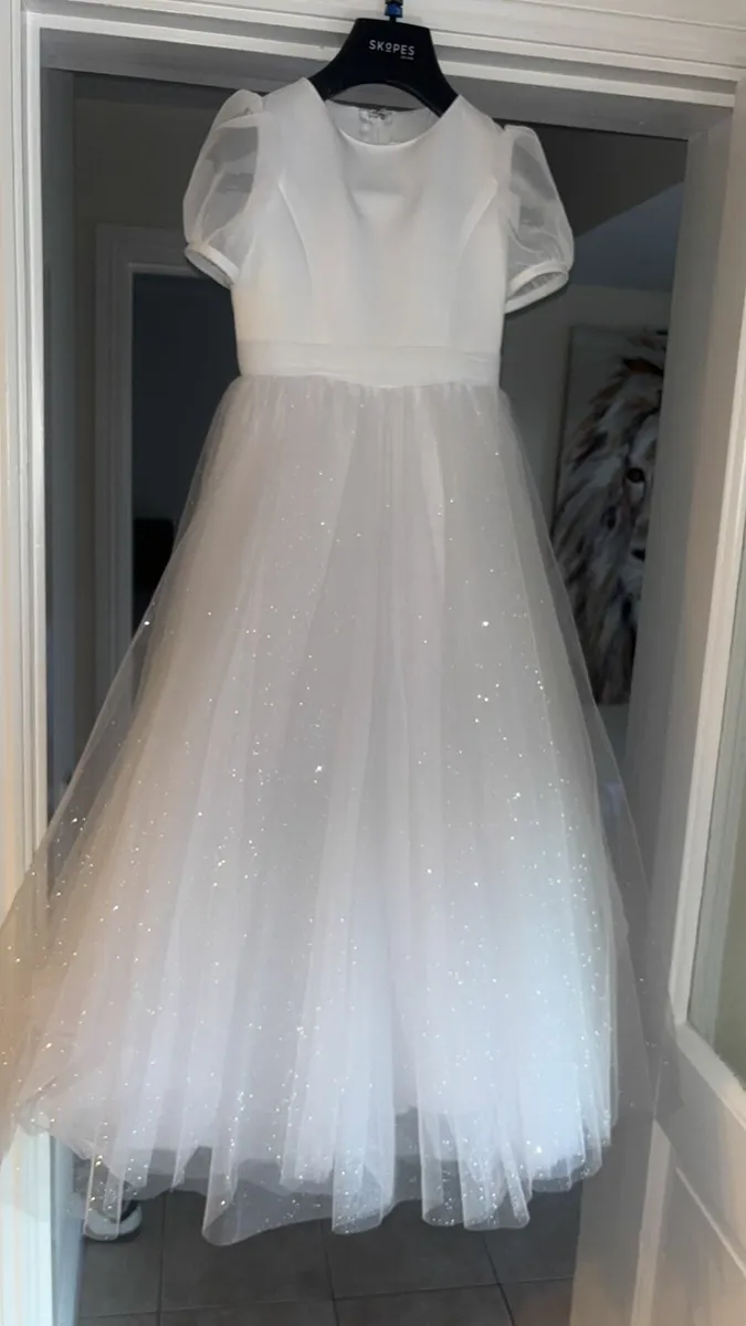 Stunning communion dress just cleaned immaculate - Image 1