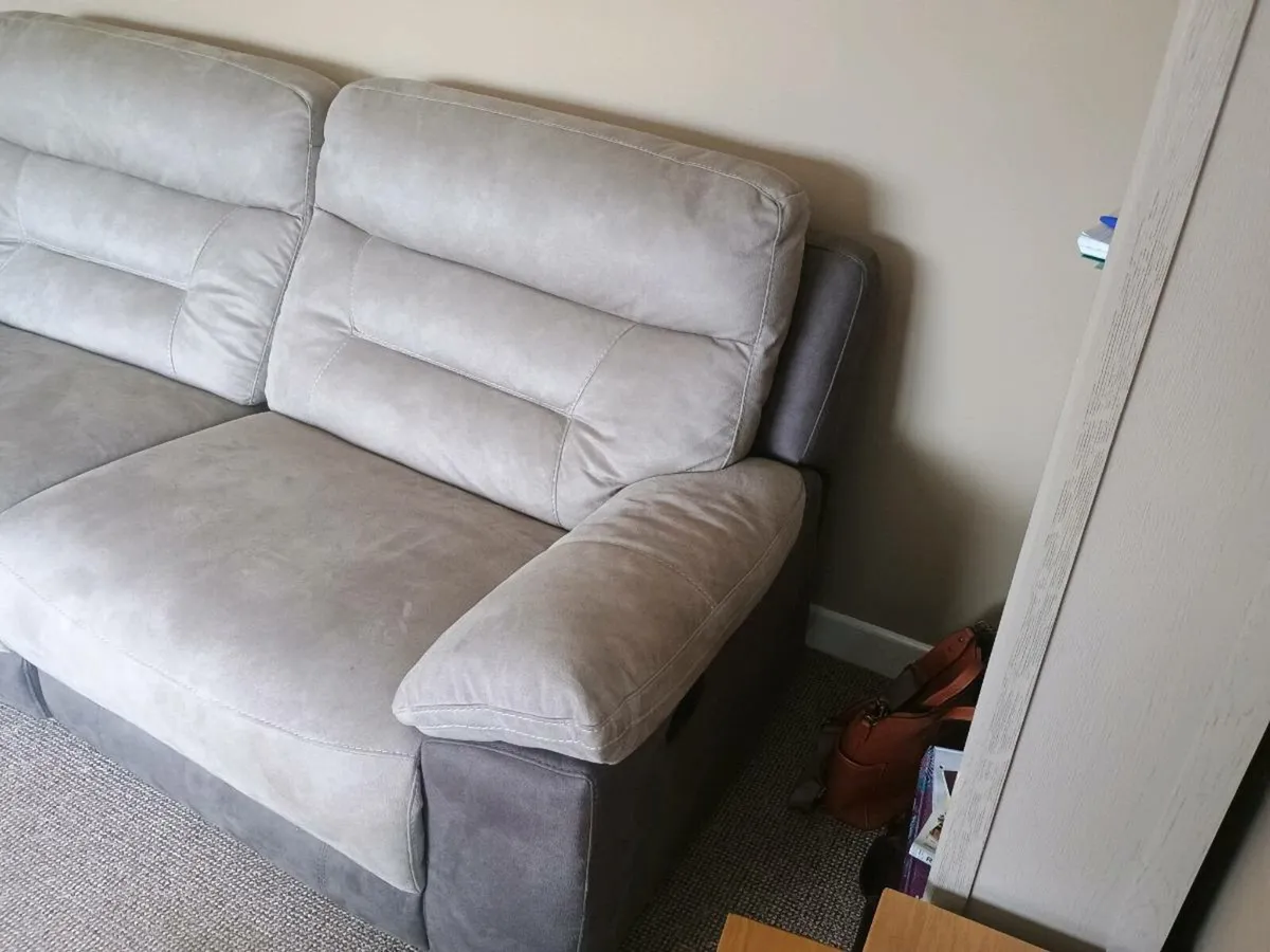 3 seat couch, 2 seat couch, 1 seat chair recliners - Image 3