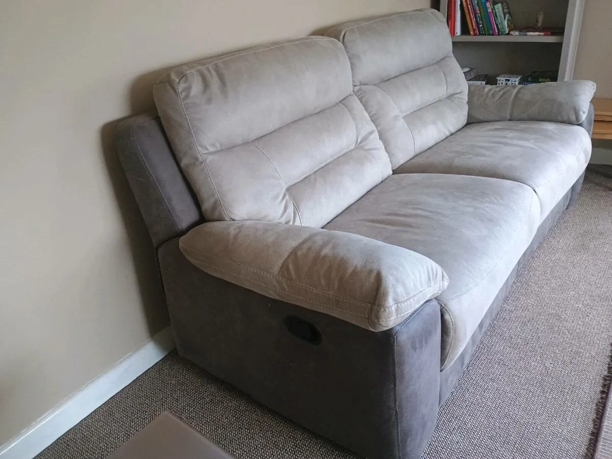 3 seat couch, 2 seat couch, 1 seat chair recliners - Image 4