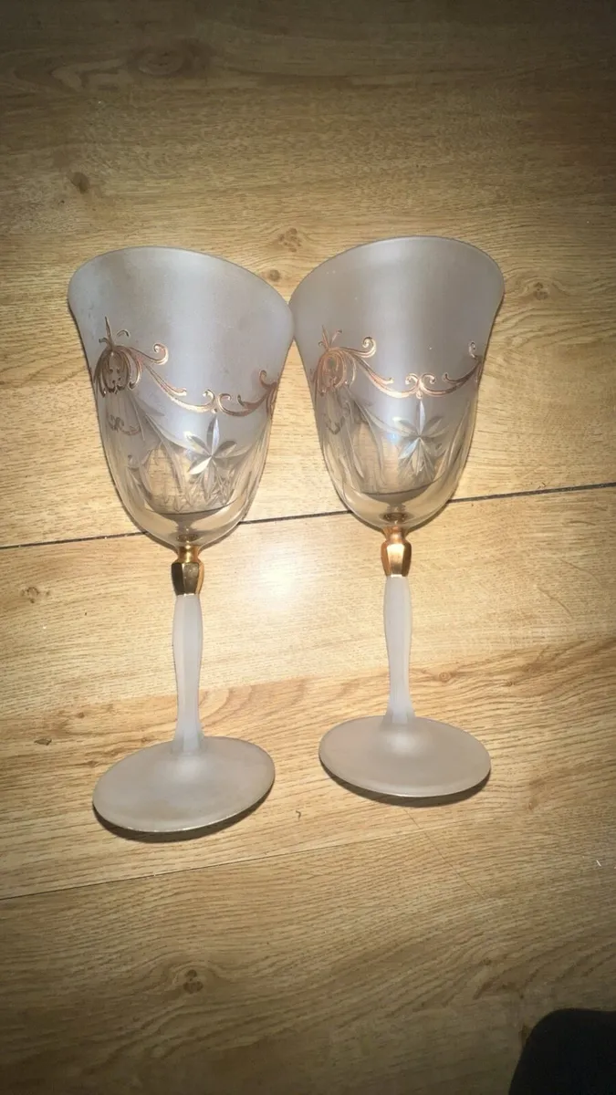 Crystal glasses - Image 1