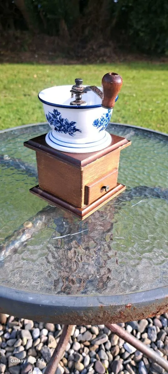 Old coffee grinder