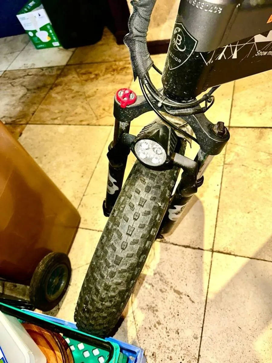 electric bike - Bezior XF200 Electric Mountain Folding Bike - Image 3
