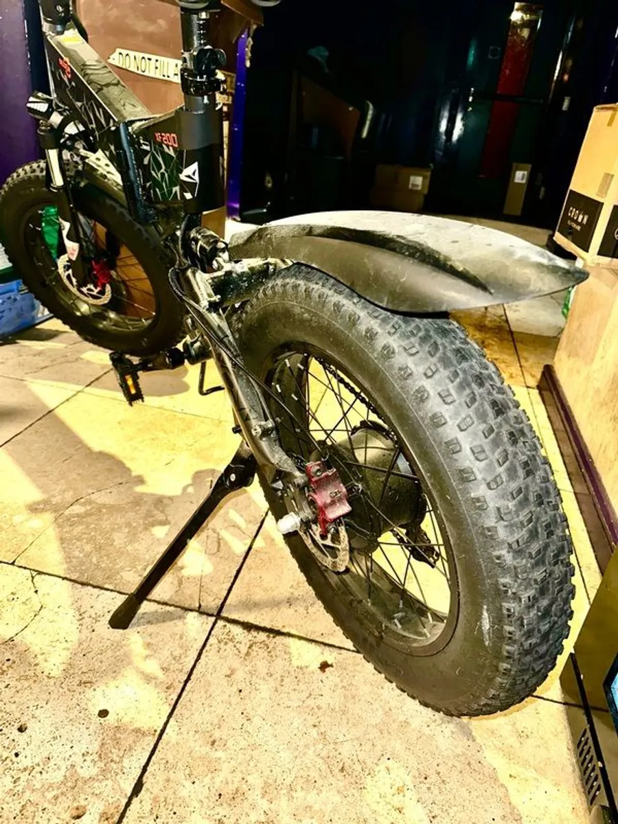 electric bike - Bezior XF200 Electric Mountain Folding Bike - Image 4