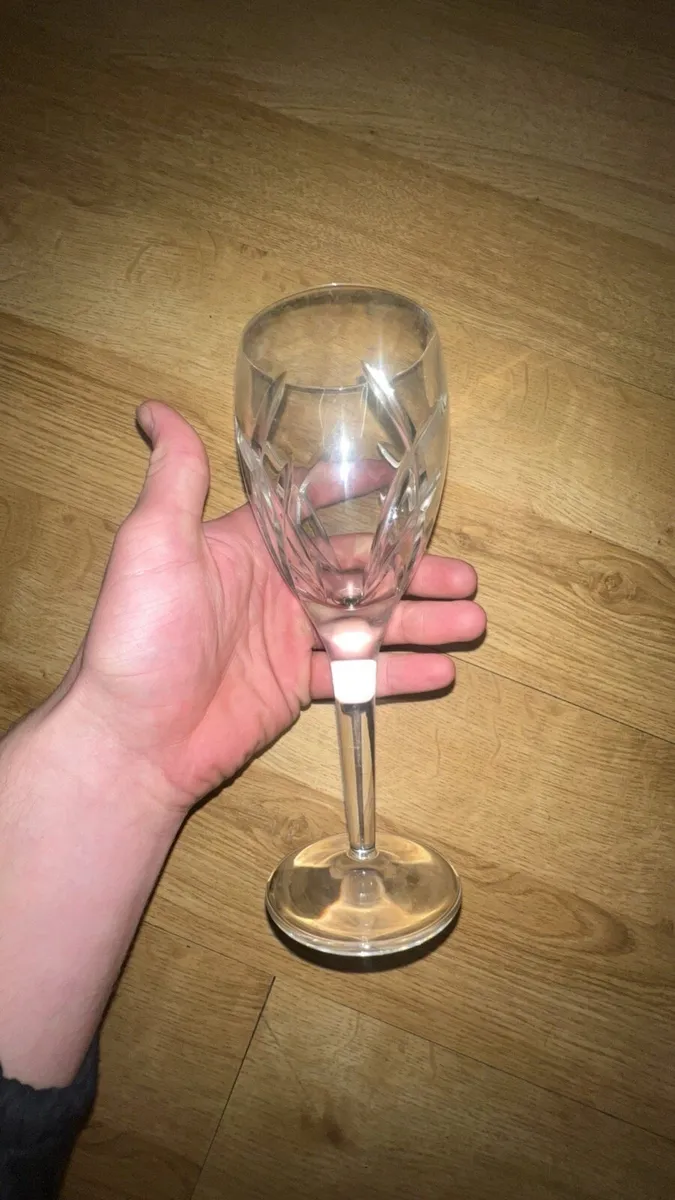 Heavy crystal glasses - Image 3
