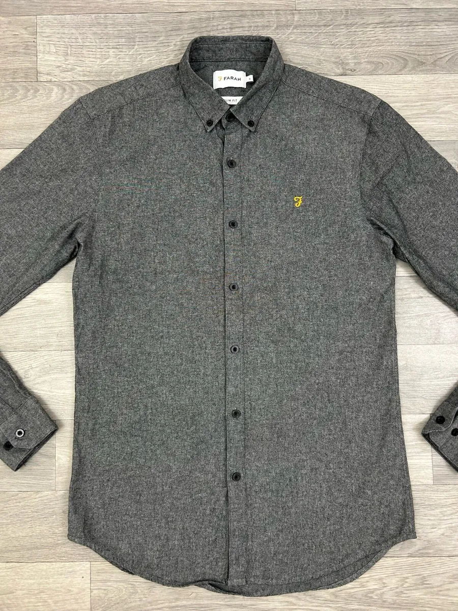 Farah Button Down Shirt Mens Small - Image 2
