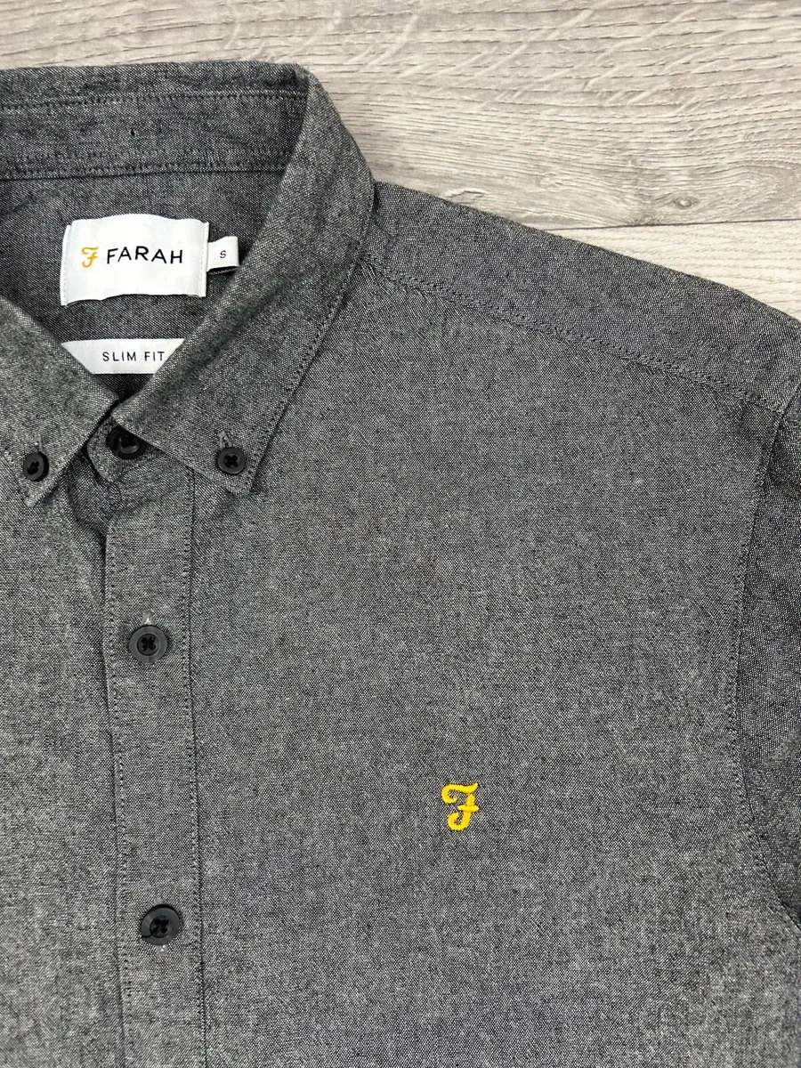 Farah Button Down Shirt Mens Small - Image 3