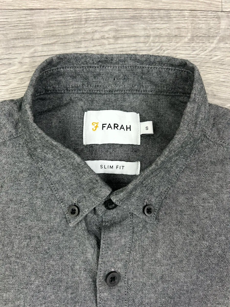 Farah Button Down Shirt Mens Small - Image 4