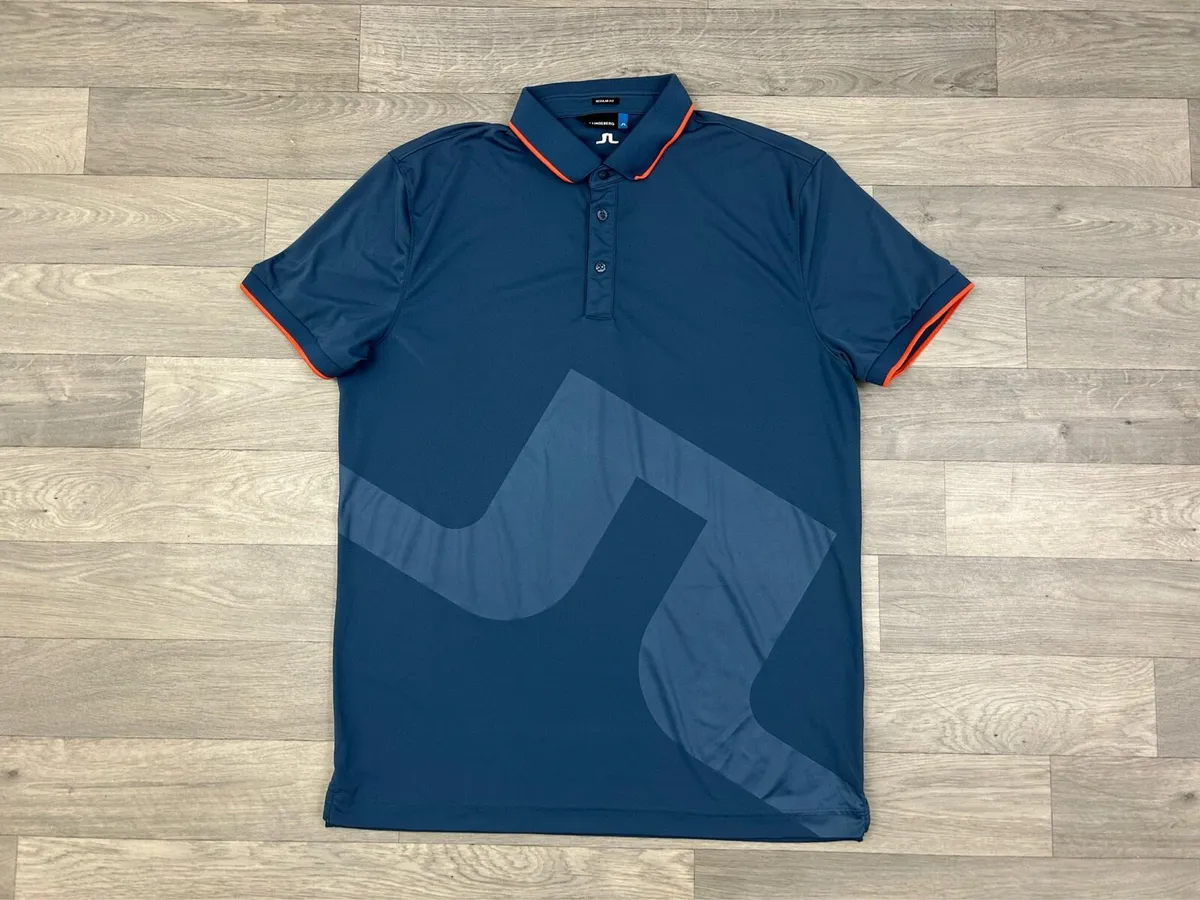J.Lindeberg Golf Polo Shirt Mens XL - Image 1
