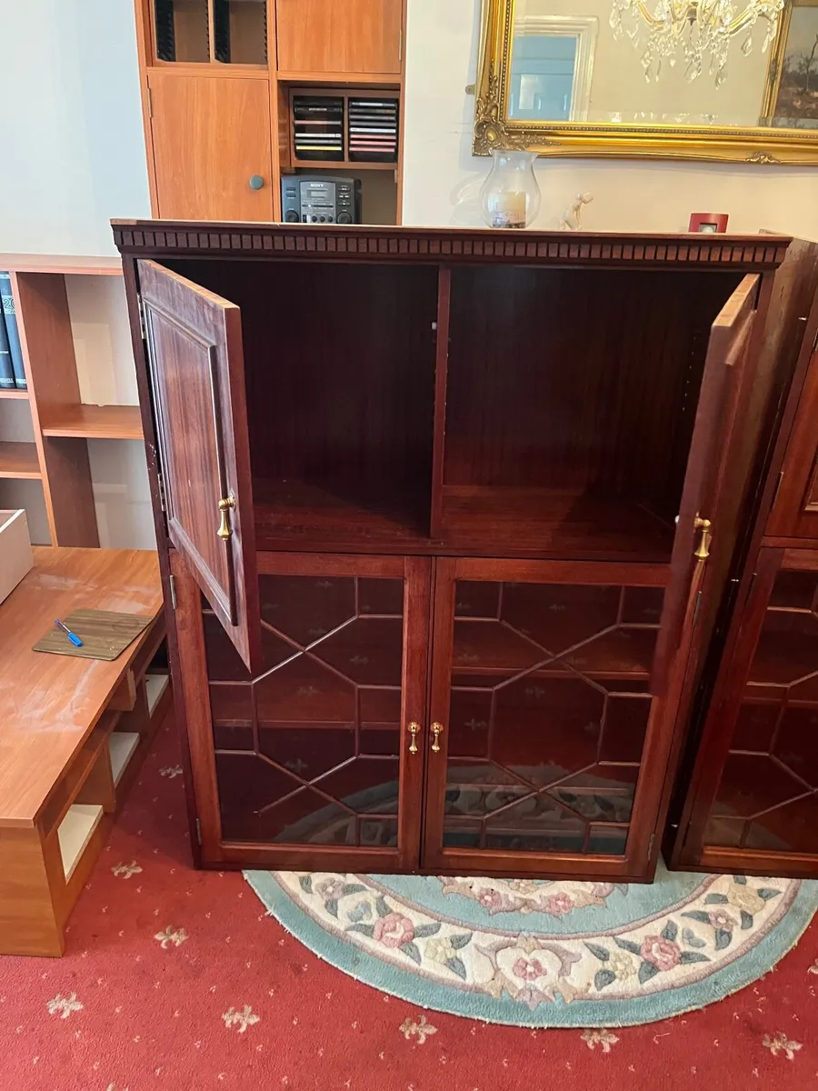2 Cabinets Mahogany - Image 2