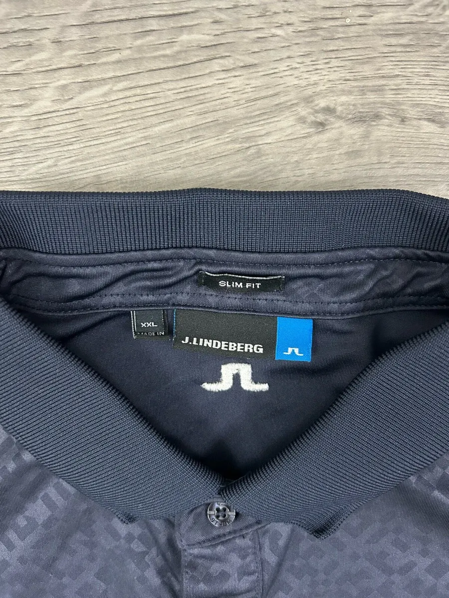 J.Lindeberg Golf Polo Shirt Mens XXL - Image 4