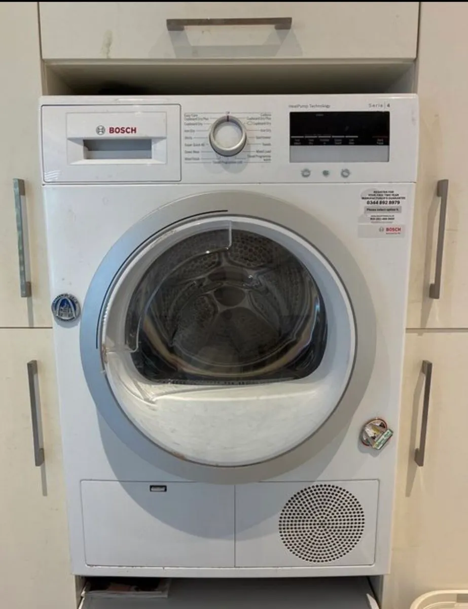 Bosch Condenser Dryer - Heat Pump - 8kg Drum - Image 1