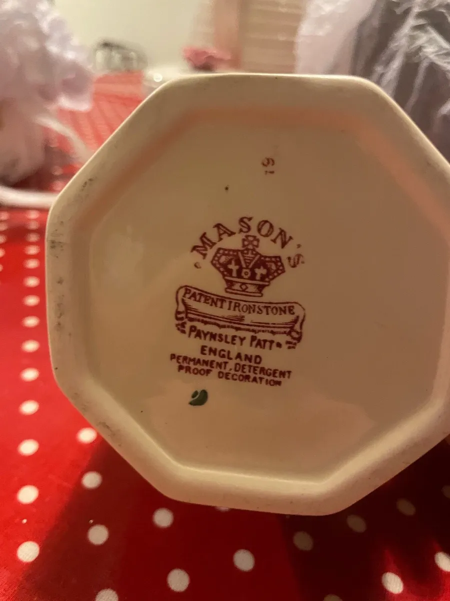 Vintage masons milk jug - Image 2