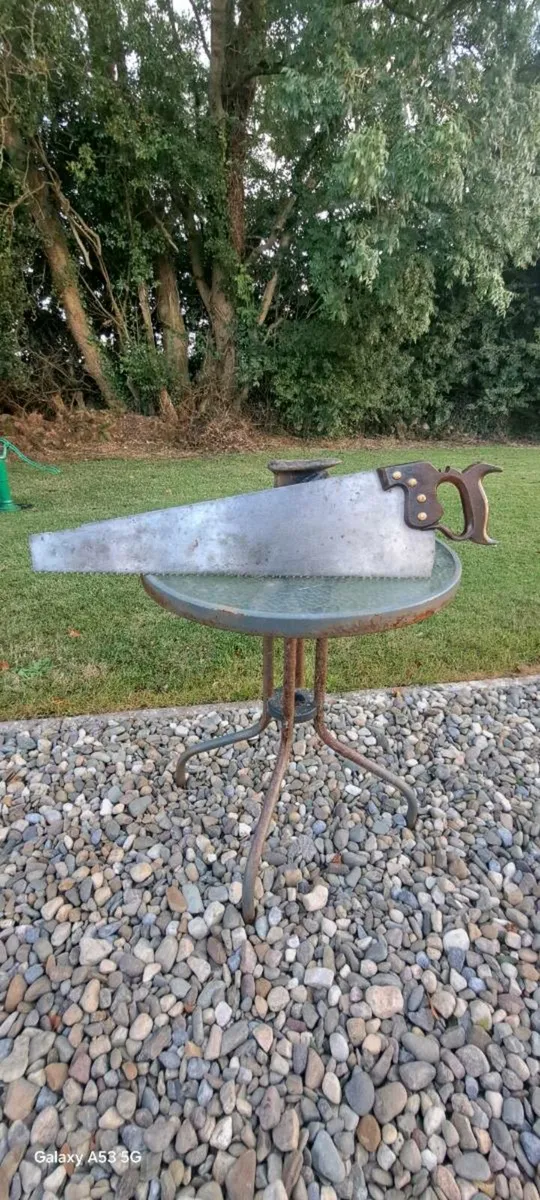 Old hand saw