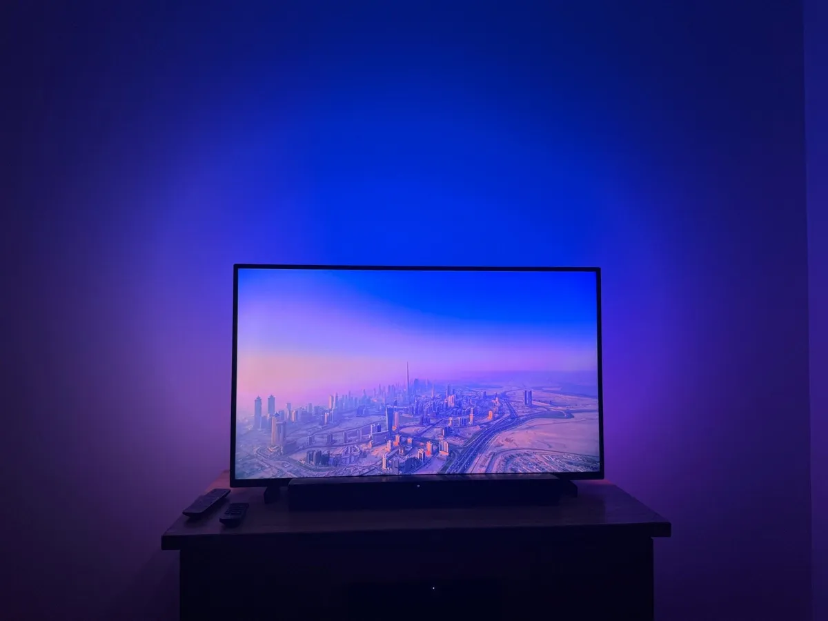 Philips 43” 4K Smart TV With LG Soundbar - Image 1