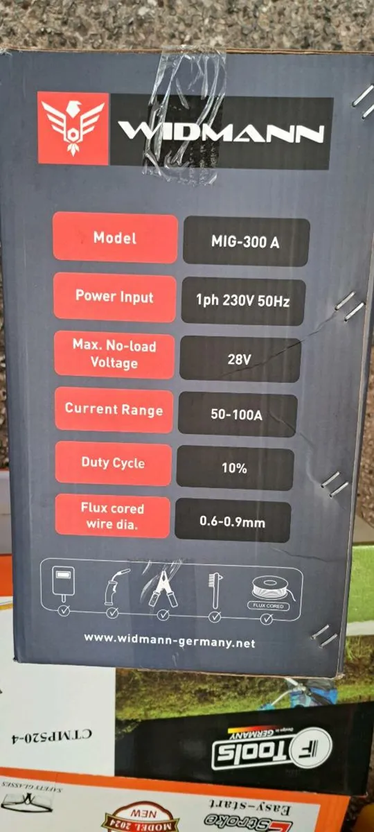 Mig welder gasless 300amp - Image 2