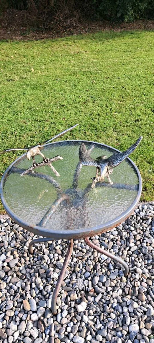 2 Old brass  eagles €150 for  set - Image 1