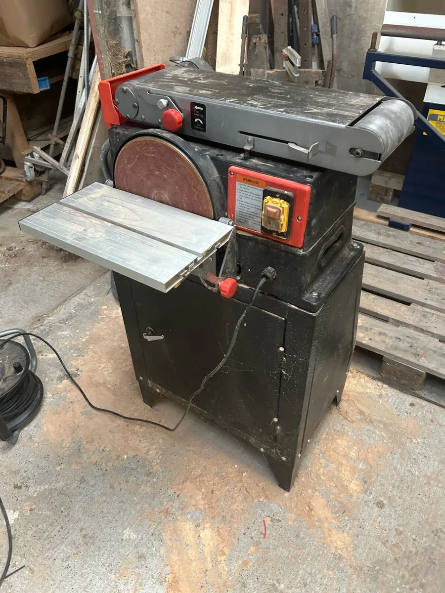 Belt and disk sander - Image 1