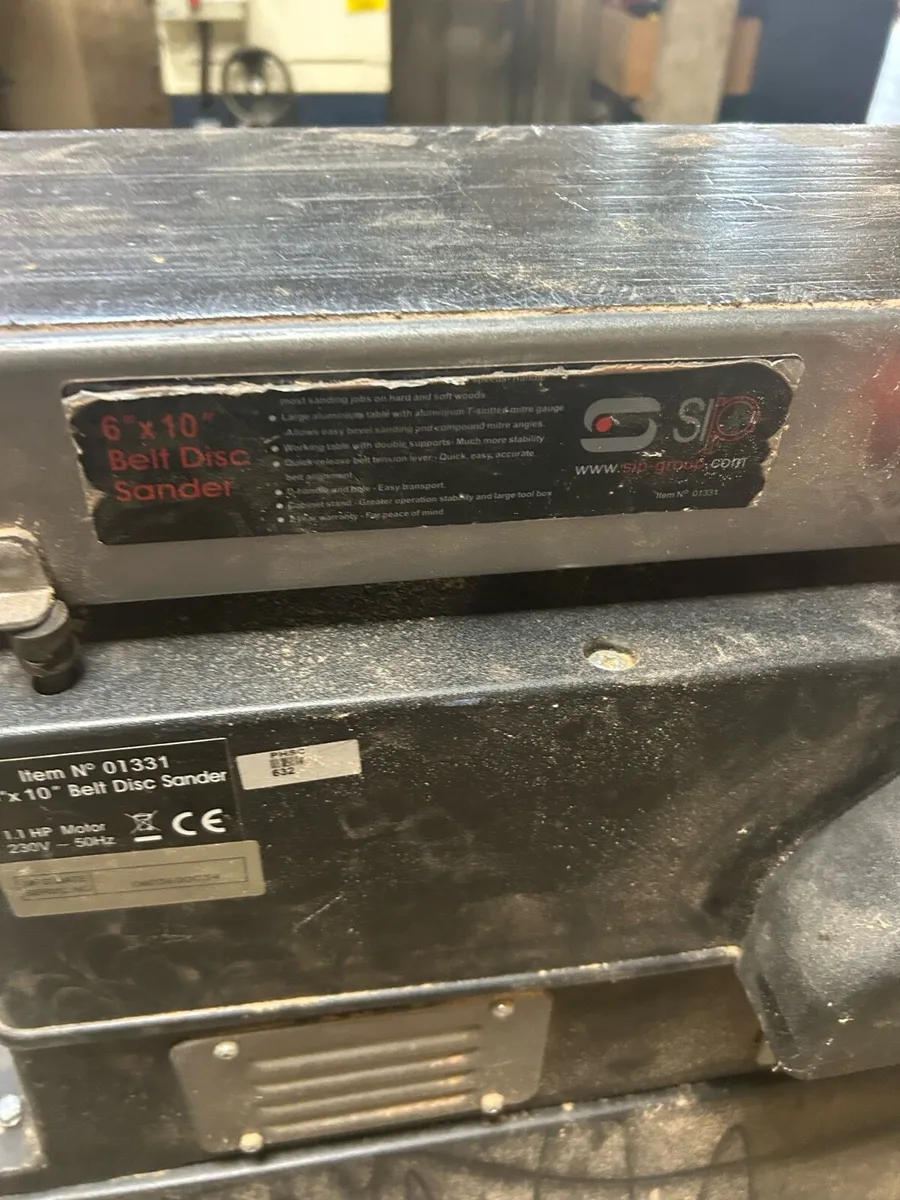Belt and disk sander - Image 4