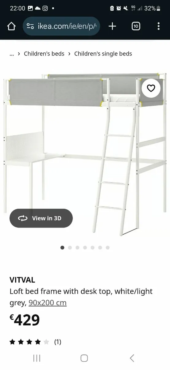 Loft bed - Image 2