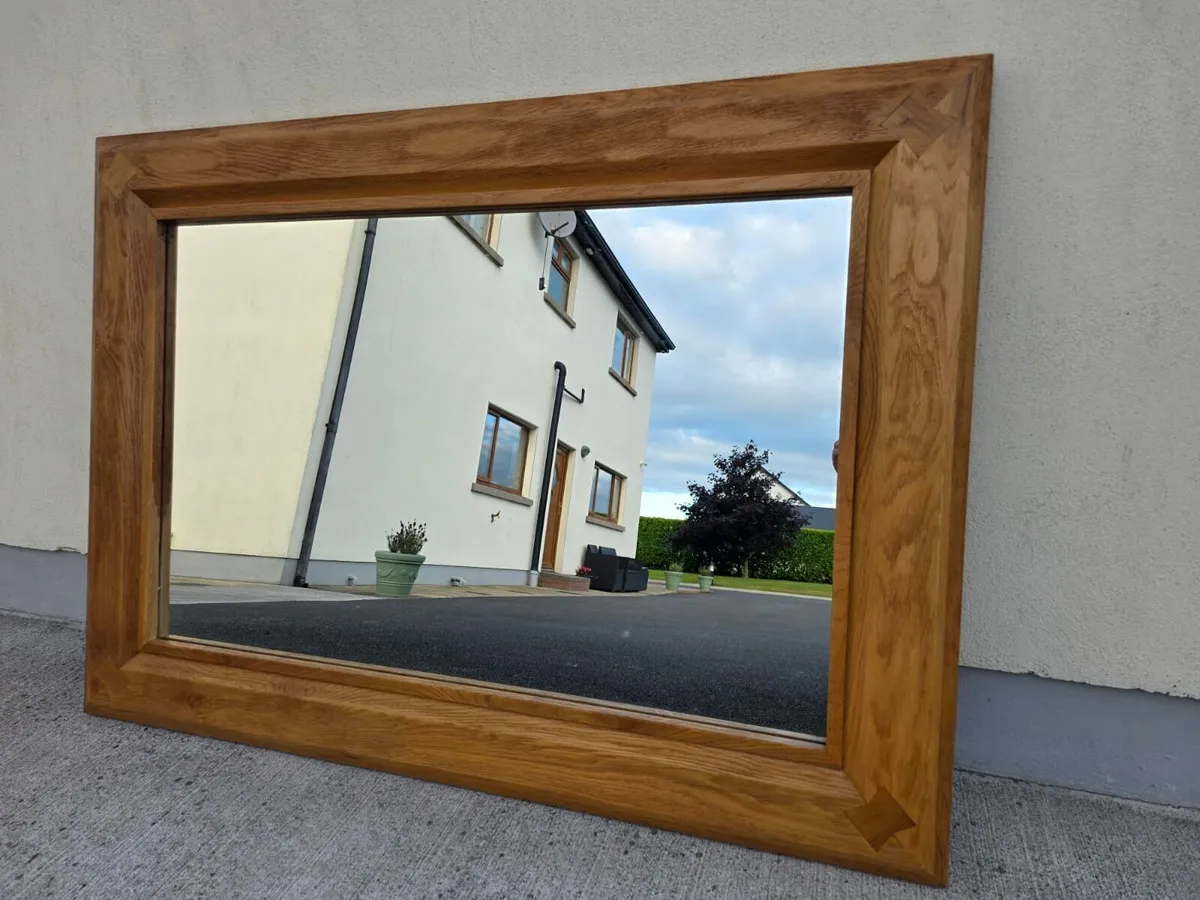Oak mirror - Image 1