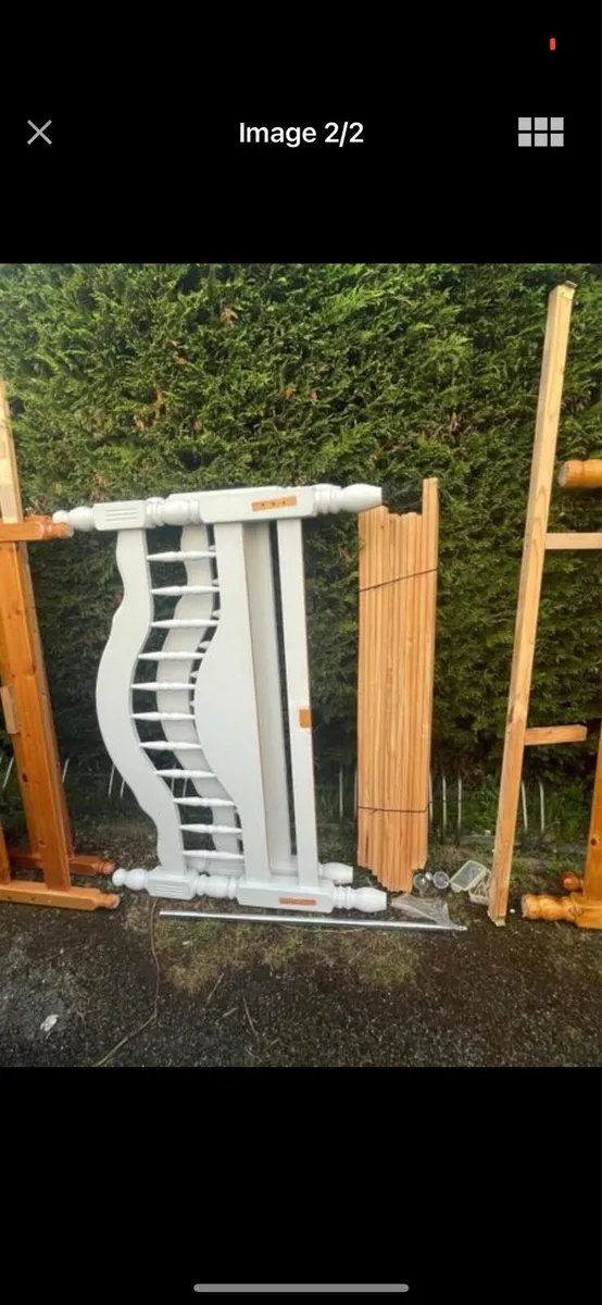 Double bed frame 4,6 ft - Image 1