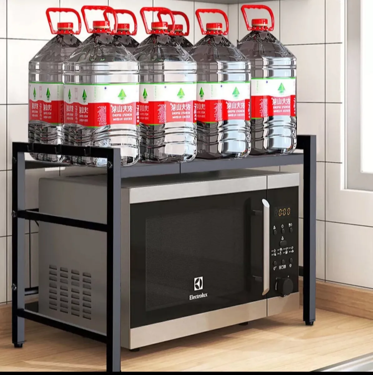 2 Tier Adjustable Rack for Microwave NEW - Image 3