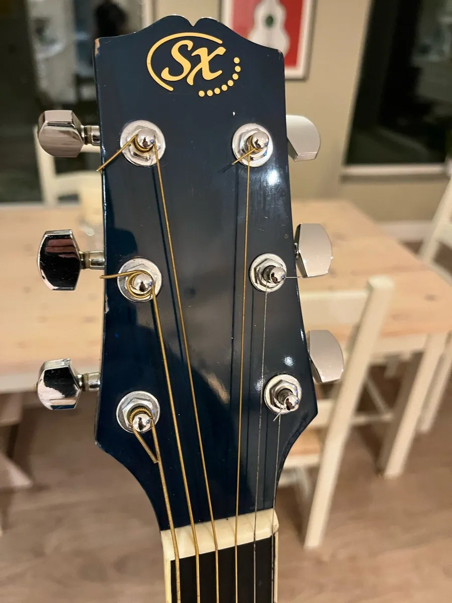 SX Acoustic Guitar - Image 4