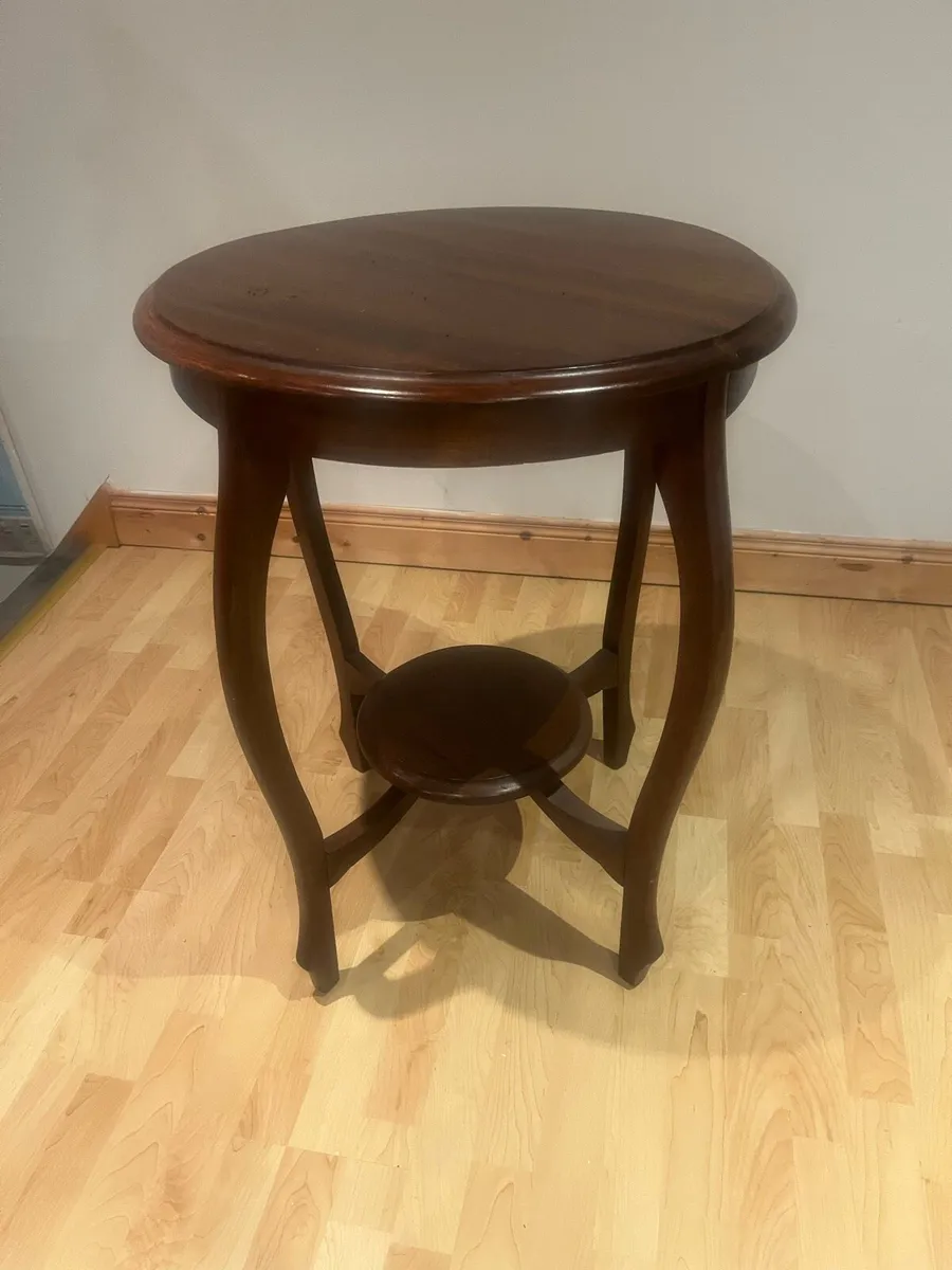 Mahogany Side or Plant Table - Image 2