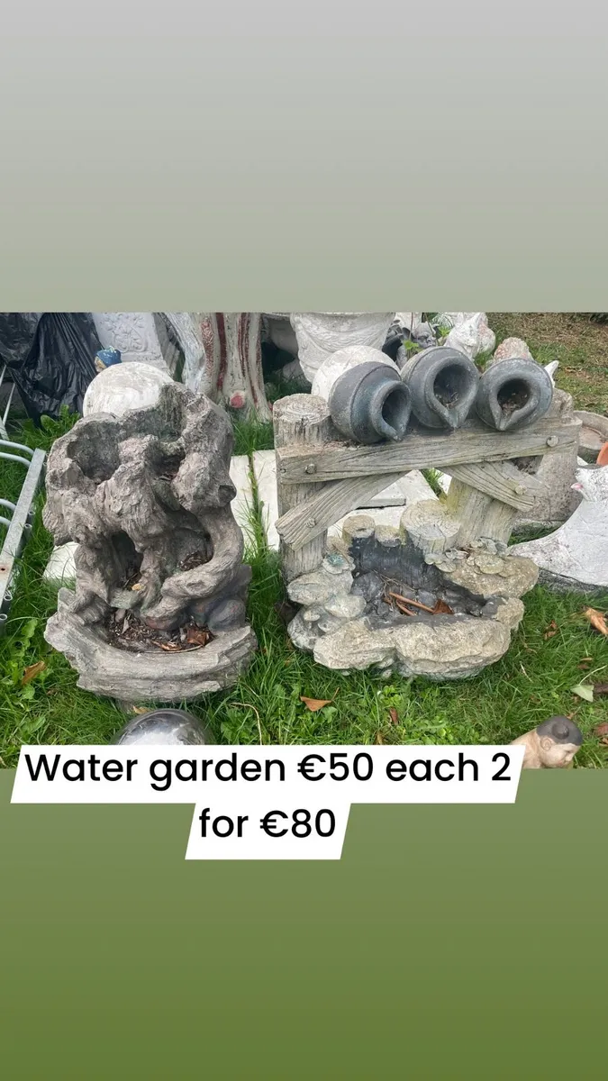 Water garden ornament