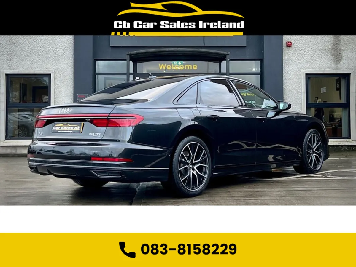 Audi A8 3.0 TDI V6 50 Black Edition Saloon 4dr Die - Image 4