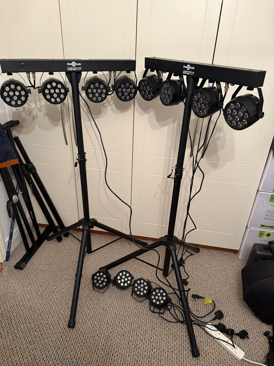 Gear4music party lighting system - Image 1