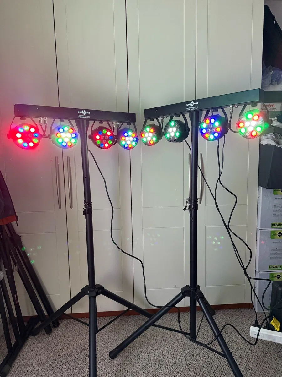 Gear4music party lighting system - Image 4
