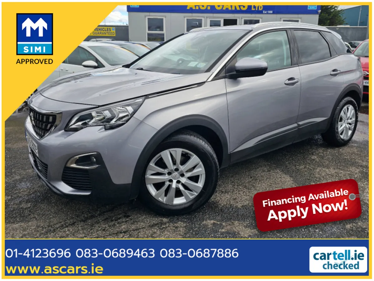 Peugeot 3008 ACTIVE 1.5 BLUE HDI ** IRISH CAR ** S - Image 1