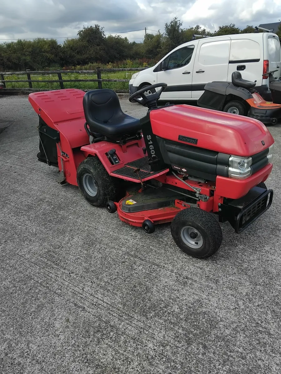 Westwood ride on mower 15.5hp S 1600 - Image 1