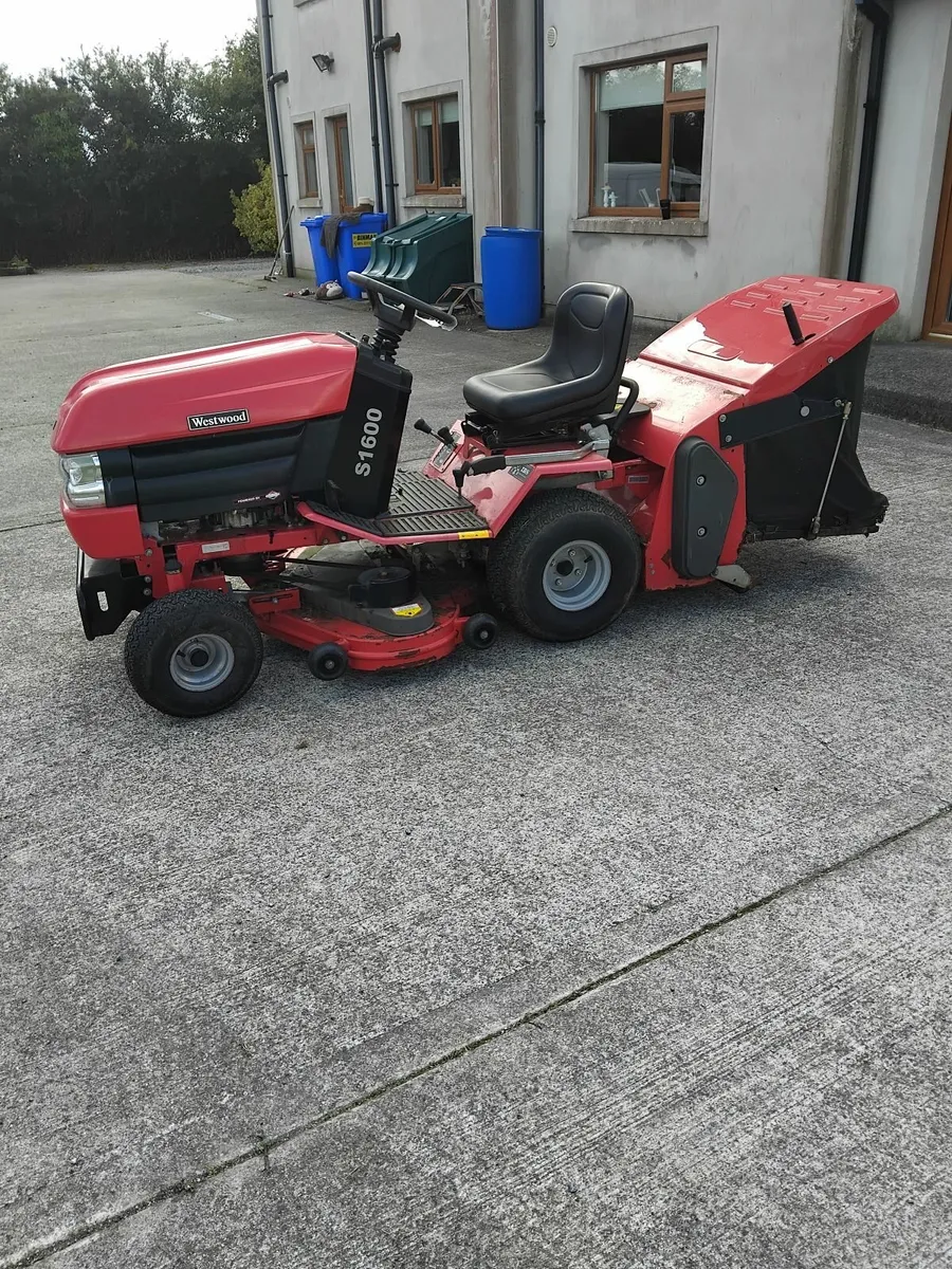 Westwood ride on mower 15.5hp S 1600 - Image 4