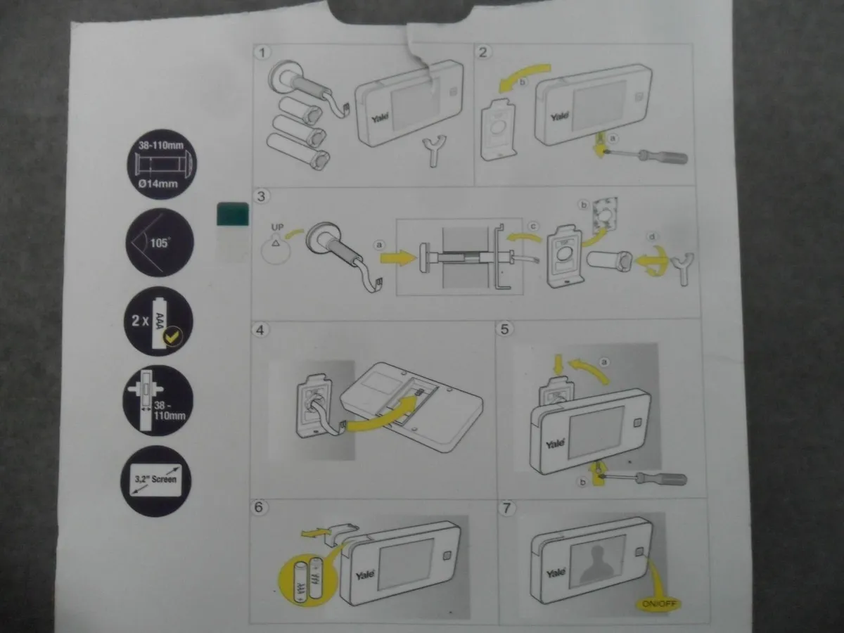 Yale Digital Door Viewer - Image 4