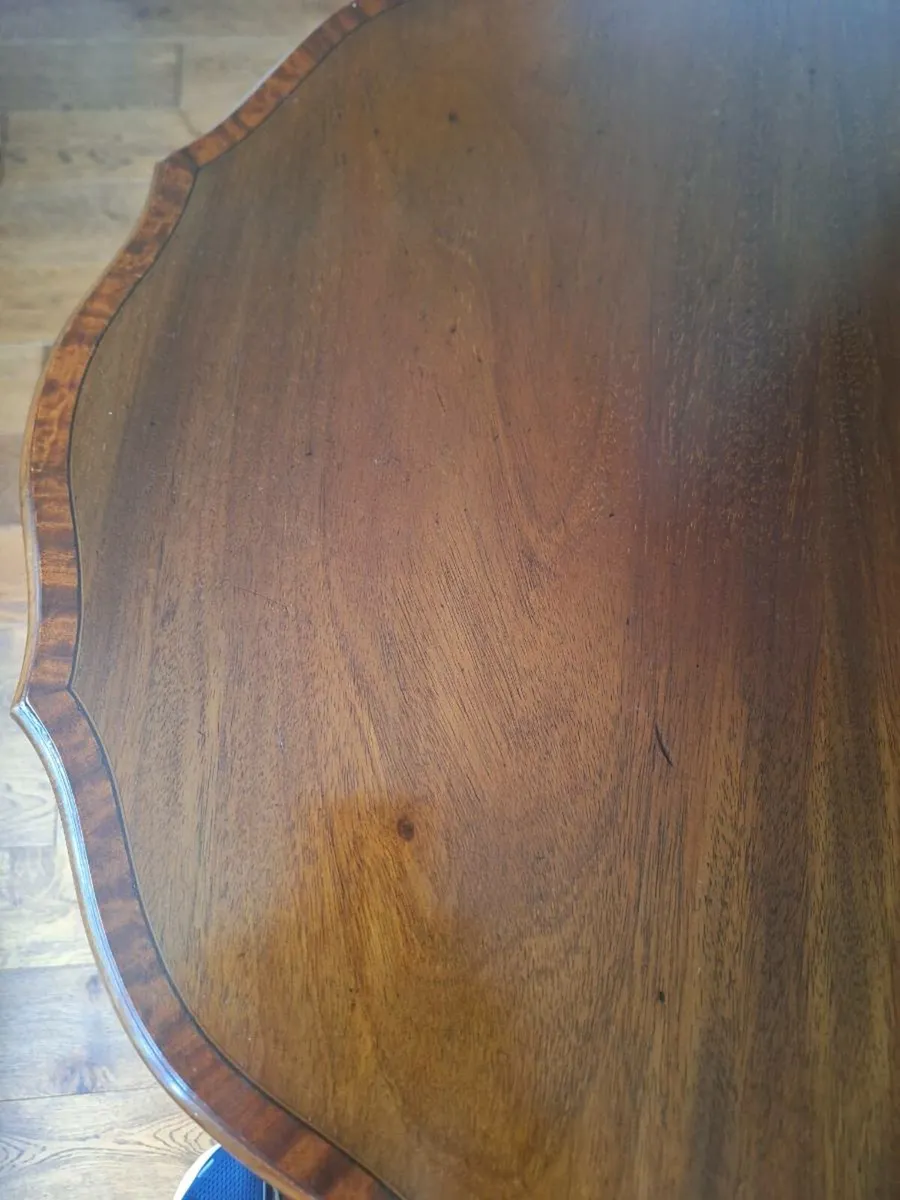 Edwardian Inlaid 2 tiered Occasional Table - Image 3