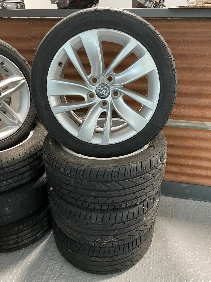 2013 Vauxhall Insignia 18" Alloy Wheel Set - Image 2